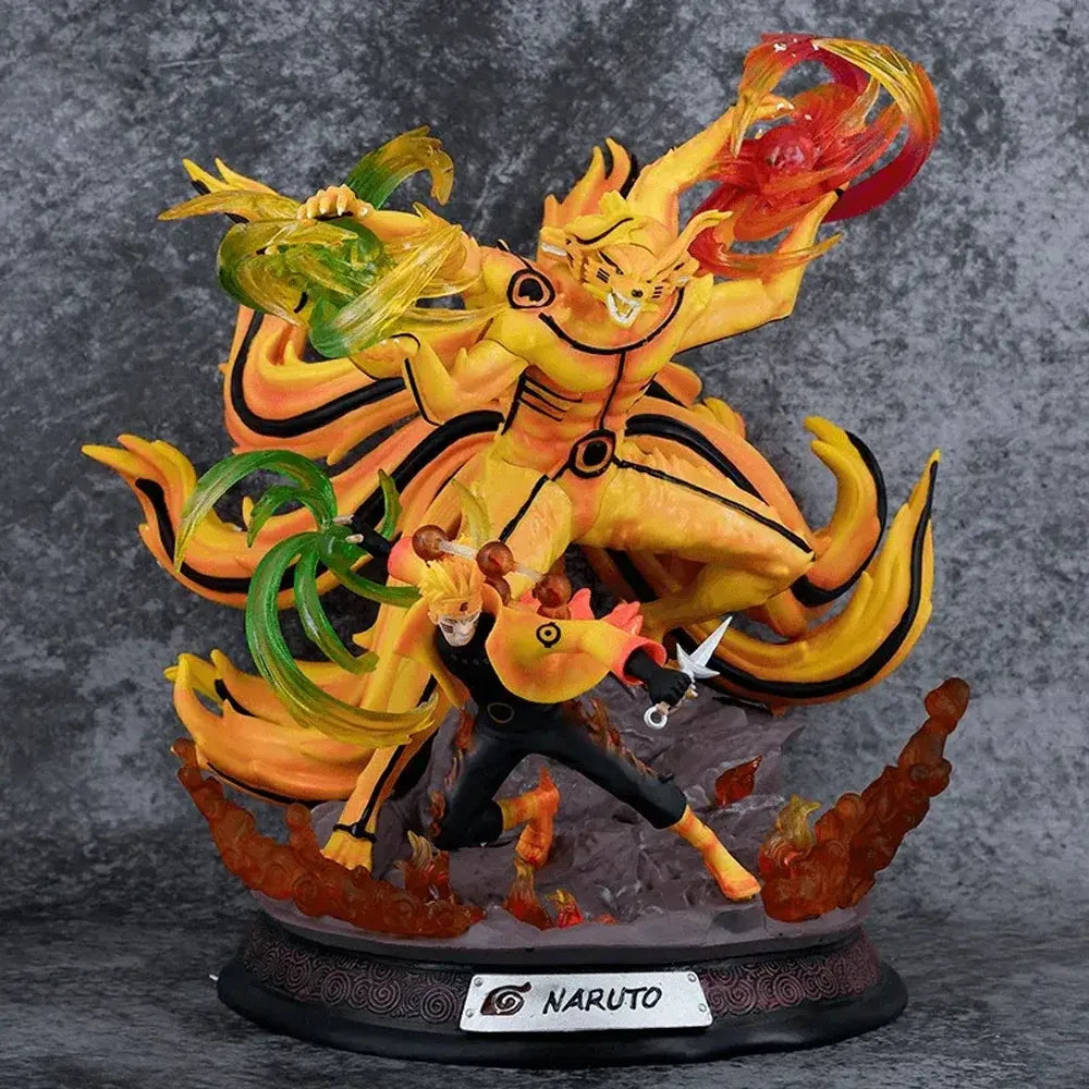Nine Tailed Naruto Figure 35cm With Box