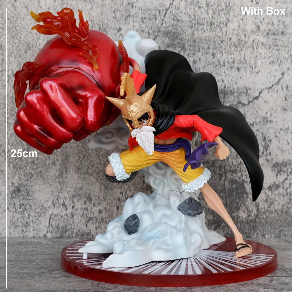 Luffy Big Red Punch Resonance Figure 25cm ( Heavy Figure )