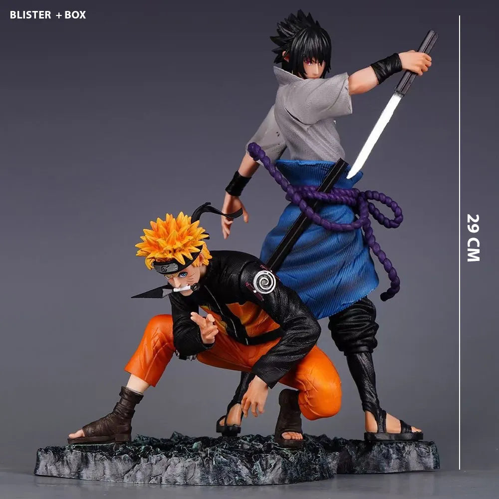 Naruto & Sasuke Highly Detailed Figure 29cm (Blister+Box)