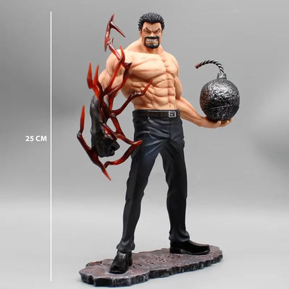 Monkey D. Garp 25cm Action Figure Black With Box
