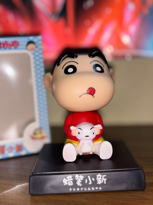 Shinchan with Sheero Bobblehead with Box