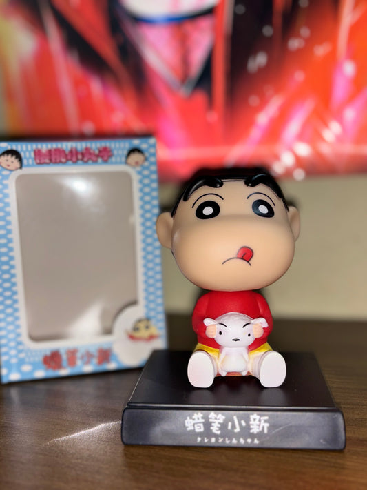 Shinchan with Sheero Bobblehead with Box