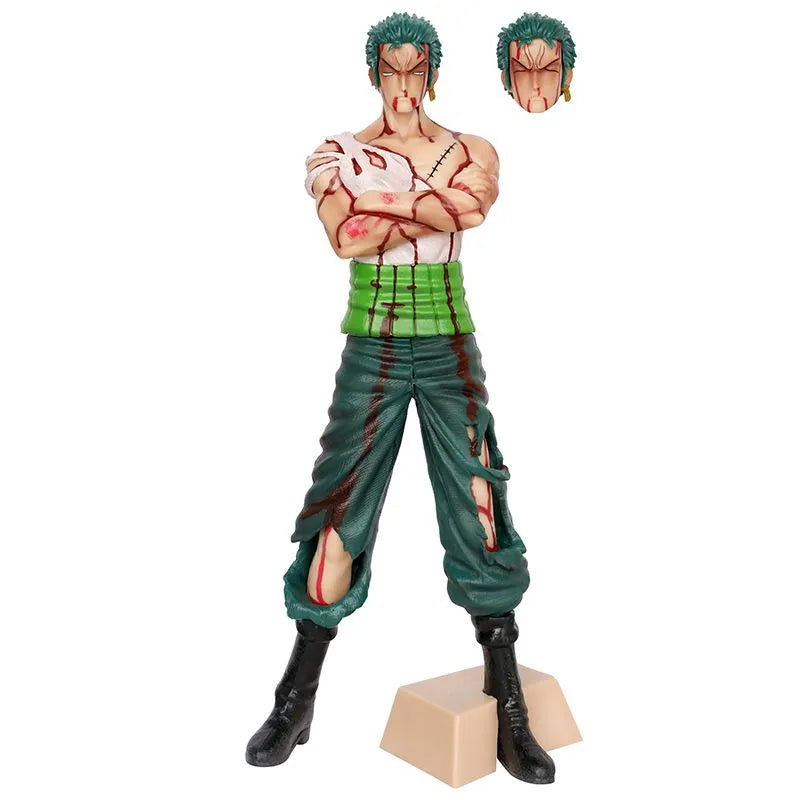 One Piece Zoro Standing 28.5cm Action Figure (Double Head)