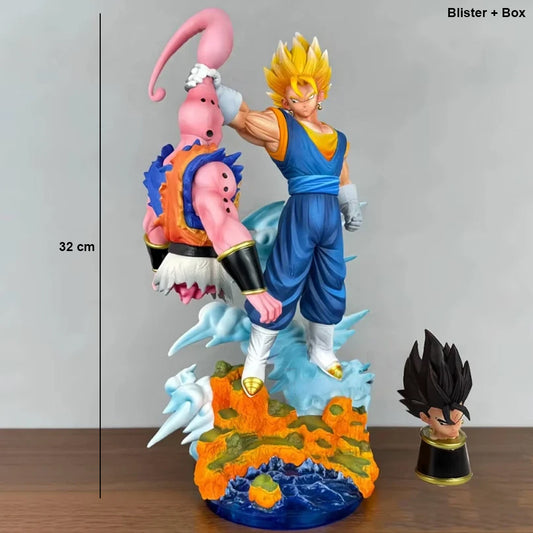 Vegita VS Majin Buu 32cm Highly Detailed Action Figure With Box
