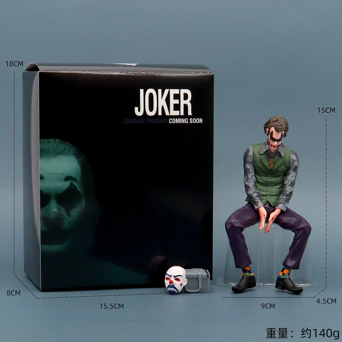 Joker Sitting Figure 15cm With Box