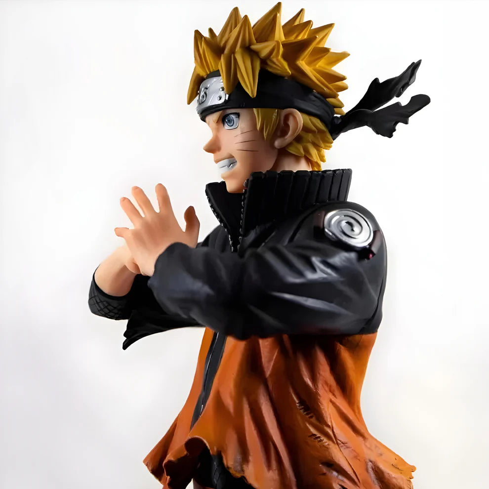 NARUTO SHIPPUDEN FIGURE SHINOBI UZUMAKI NARUTO WITH BOX 22 CM - Naruto